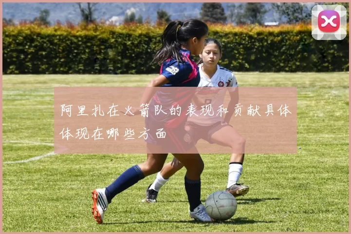 阿里扎在火箭队的表现和贡献具体体现在哪些方面